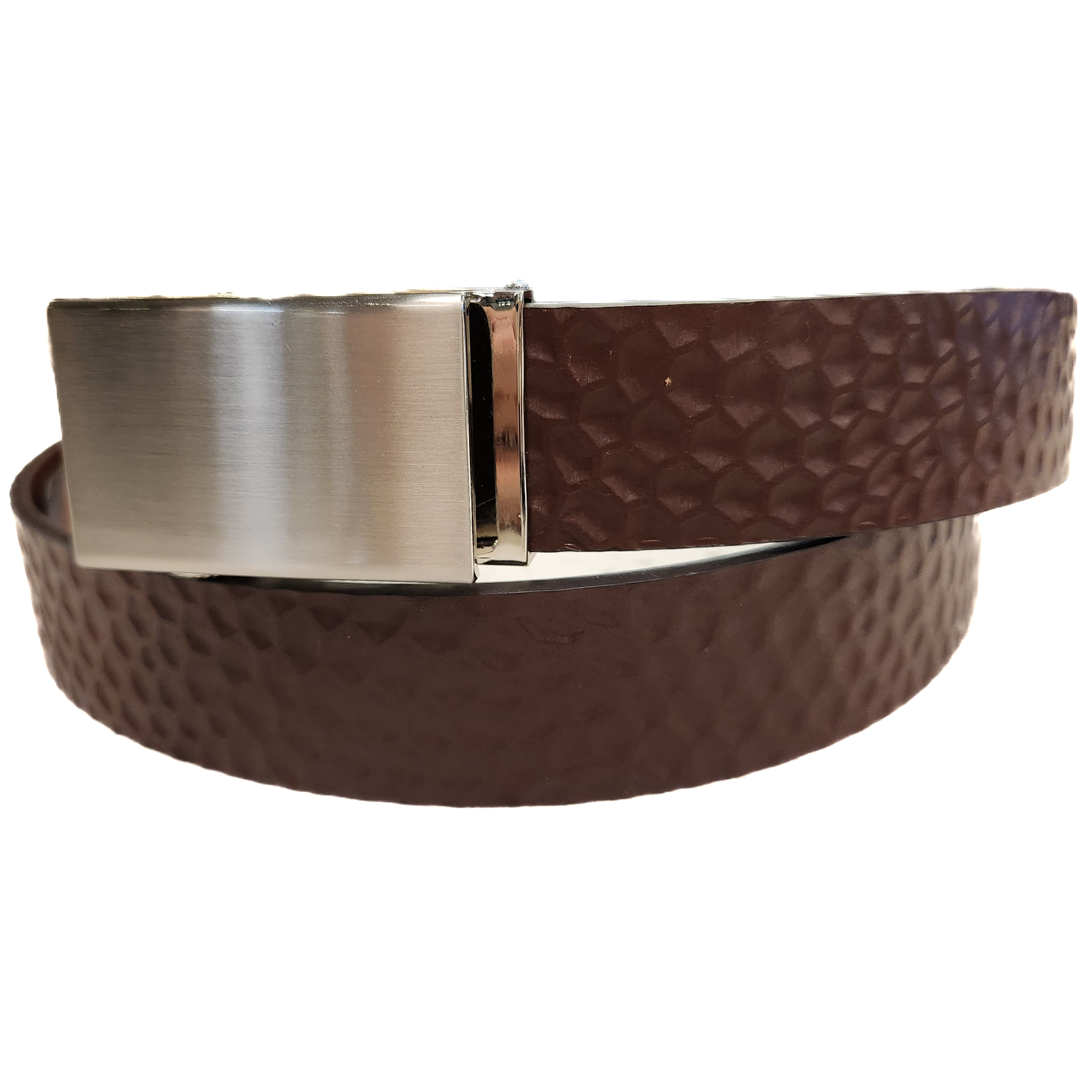 Mission Belt - Full Grain Pebbled Leather