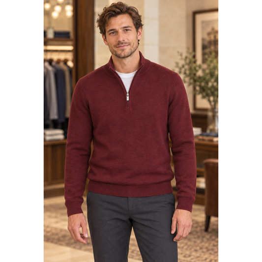 Tempo Quarter-Zip Sweater