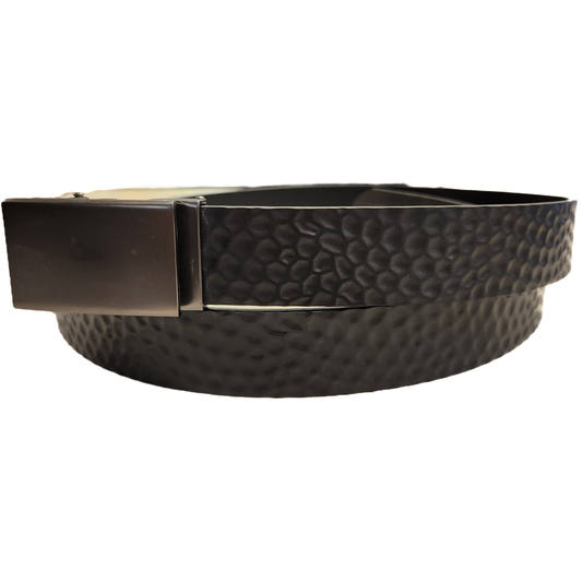 Mission Belt - Full Grain Pebbled Leather