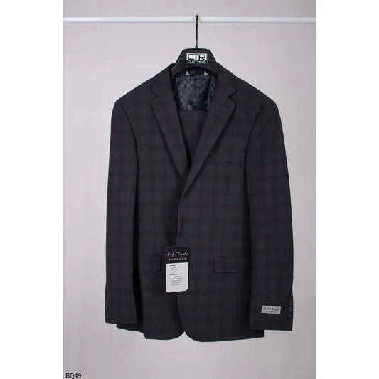 Perfect Traveler 4-Way Stretch Wool Blend 2-Pant Suit